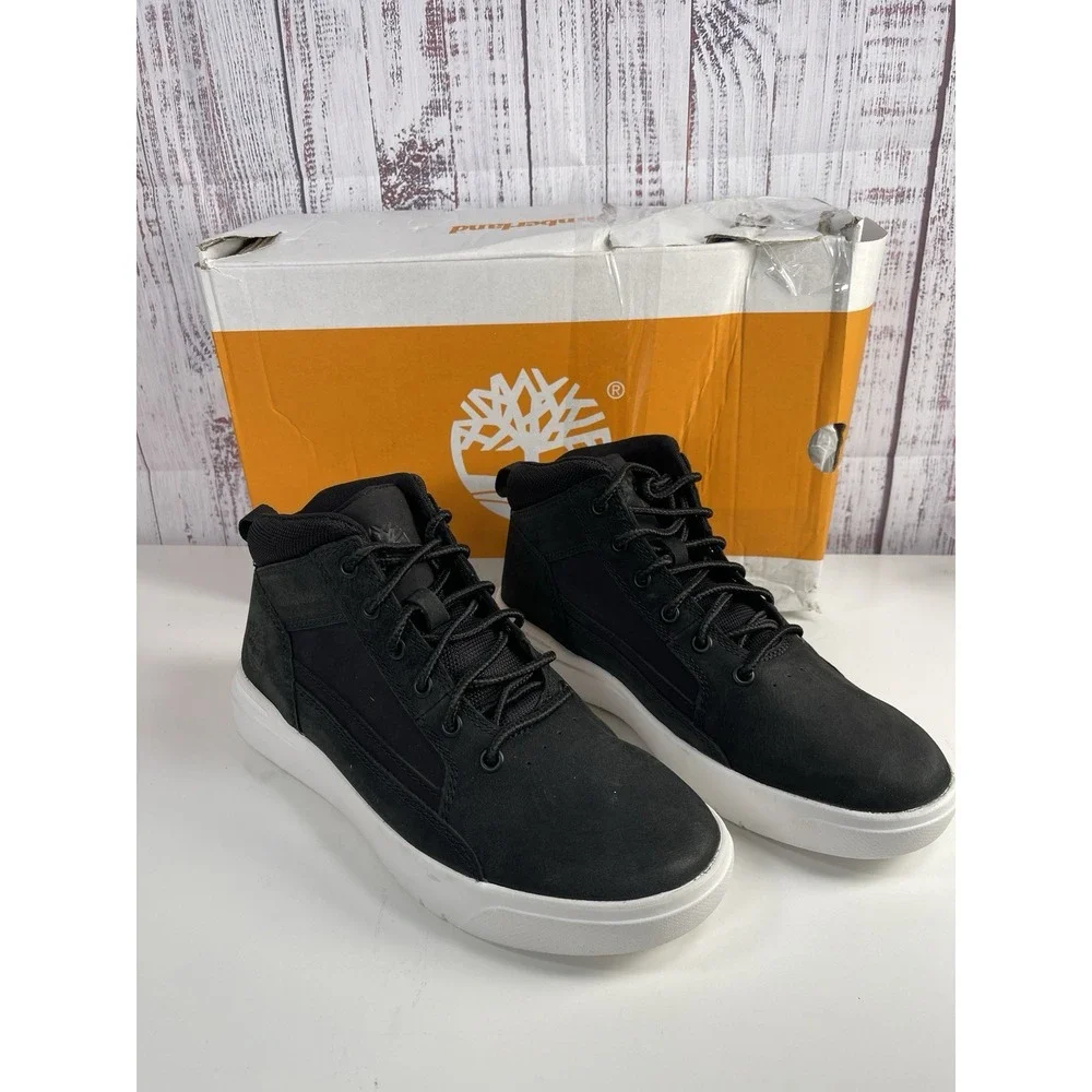 Timberland Allston Mid Sneaker Men's Boots (Black) 7 - Damaged Box